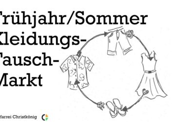Am Samstag, 18.04.2026 ist wieder Kleidungs-Tausch-Markt